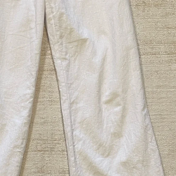 SNDYS White Linen Pants - Picture 6 of 6